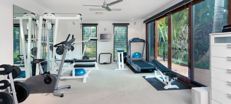 Salle de sport au bureau