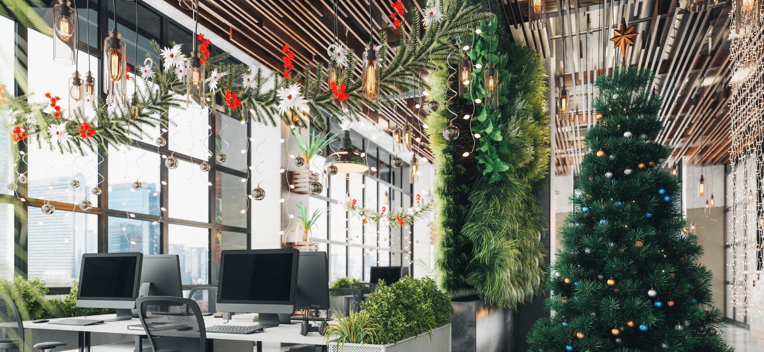 Sapin de noël en entreprise
