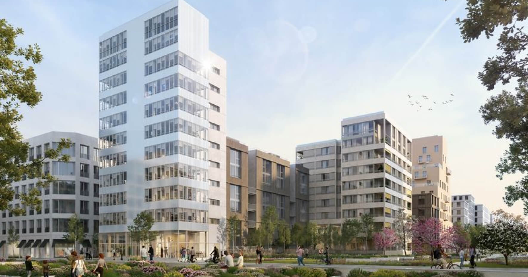 Image du Quartier de la Création à Nantes (Île-de-Nantes)