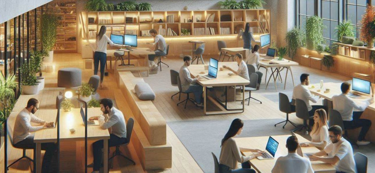 Bureaux digitalisés et verts