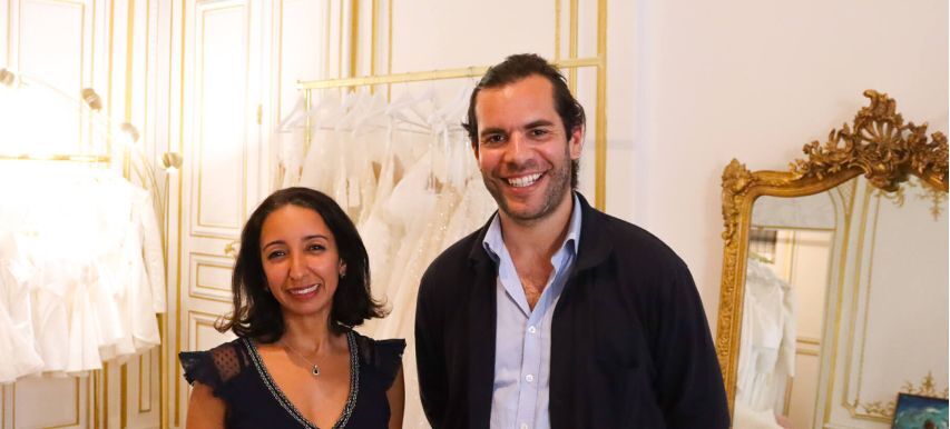 Photo de Nada de chez la Mariée Capricieuse et Adrien Peres de chez Spliit