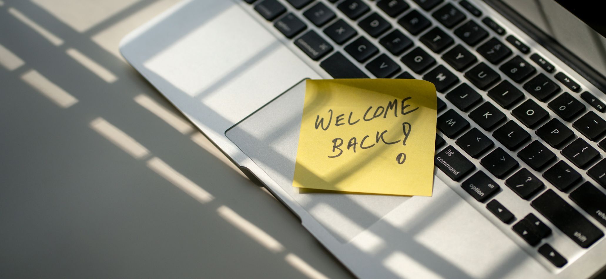 Welcome back