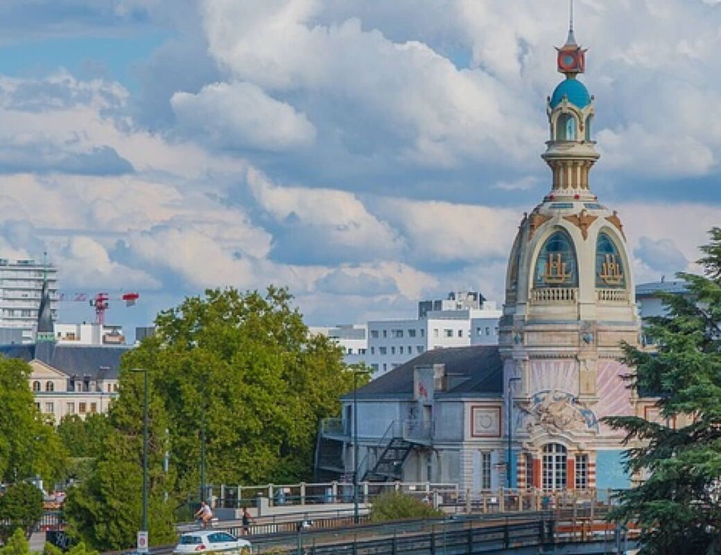 Vue Aérienne de Nantes