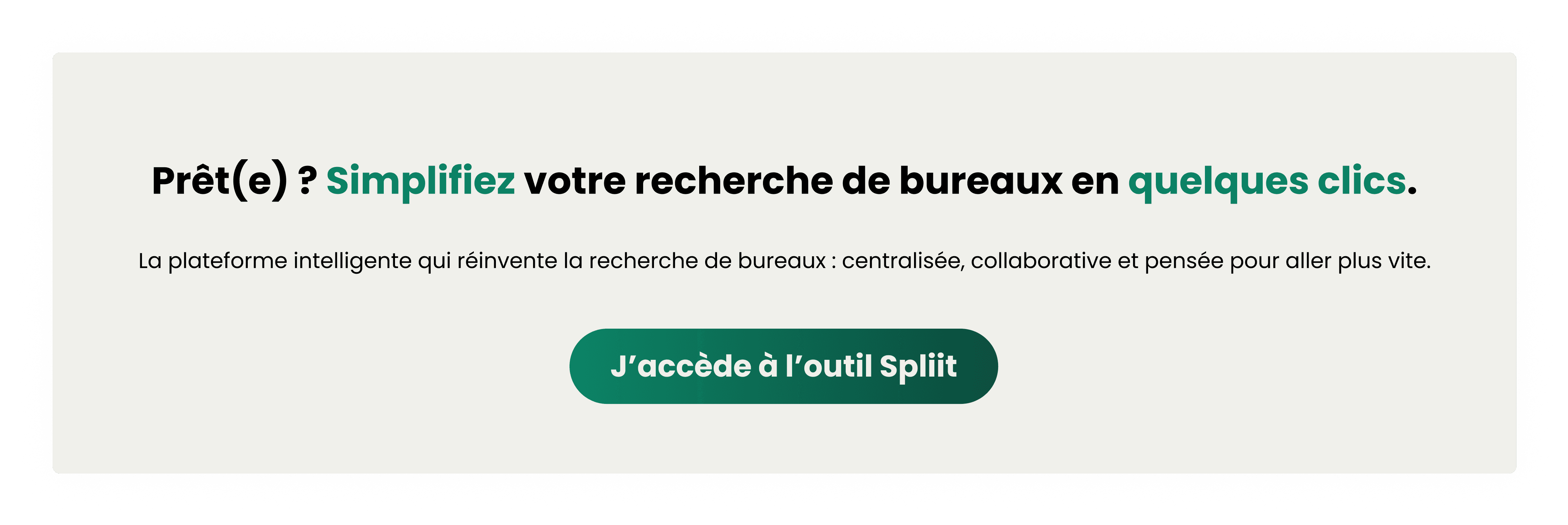 Accéder à l'Outil Spliit