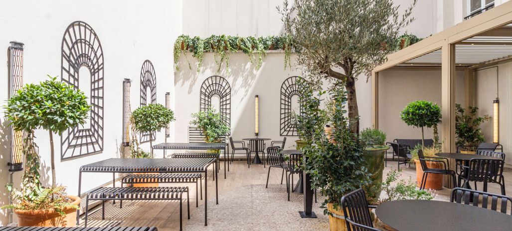 Patchwork terrasse coworking