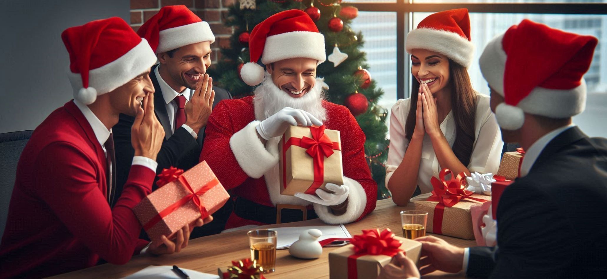 Secret Santa entre collègues au bureau