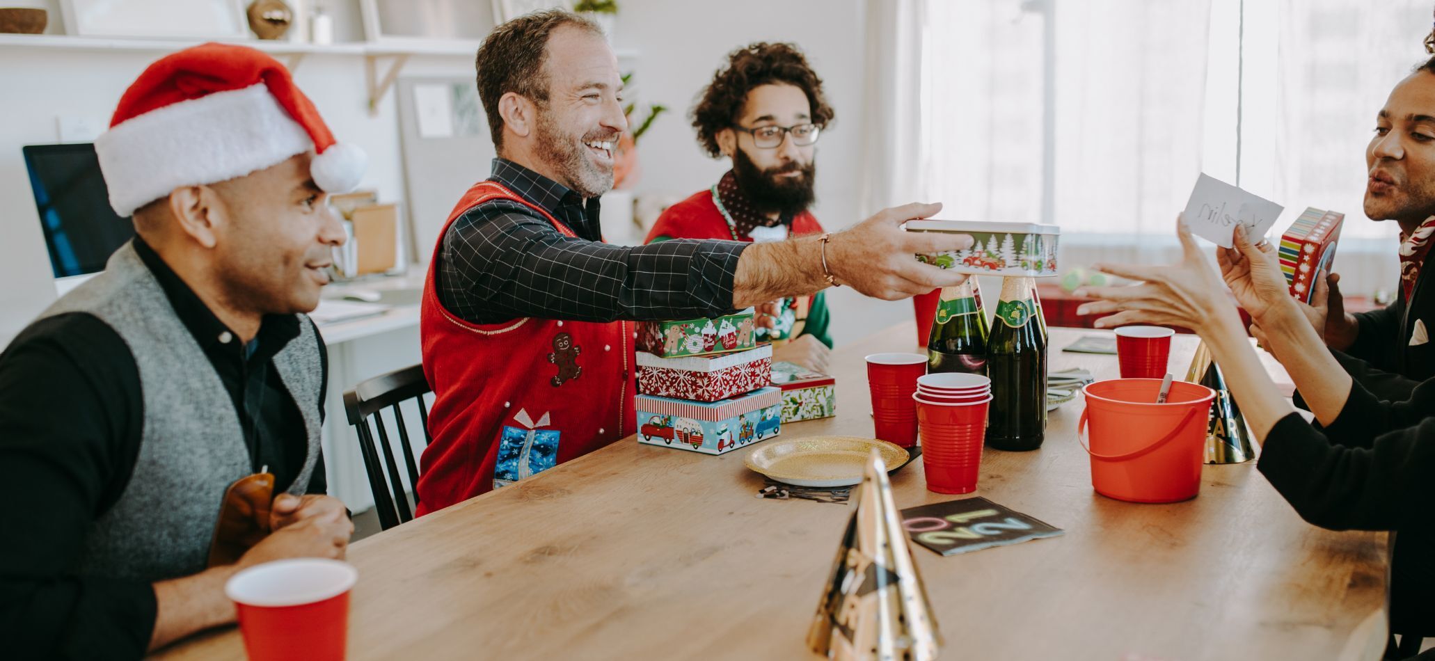 Secret Santa entre collègues au bureau