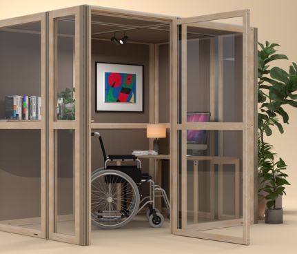 Visuel 3D représentant le mobilier évolutif Métropole de Slean