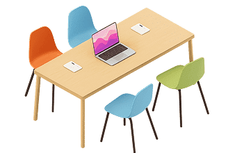 illustration coworking