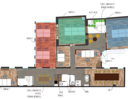 Bureaux du 2 Rue de Tocqueville Paris