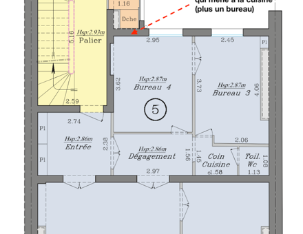 Bureaux du 57 Rue de Richelieu Paris