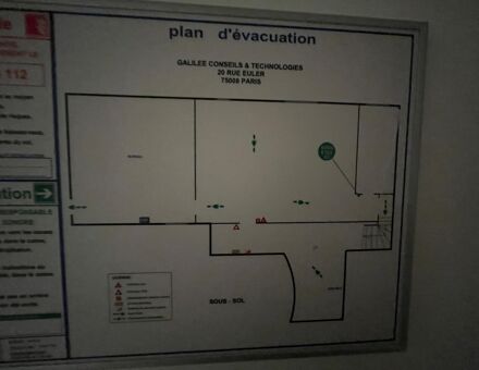 Bureaux du 20 Rue Euler Paris