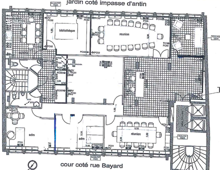 Bureaux du 28 Rue Bayard Paris