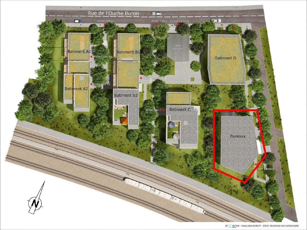 Image des bureaux au 35 Rue de l'Ouche Buron, Nantes  - Bureaux à louer et à la vente