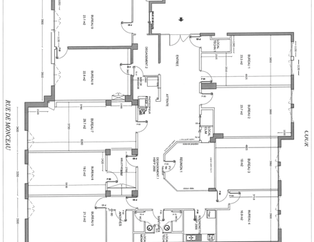 Bureaux du 45 Rue de Monceau Paris