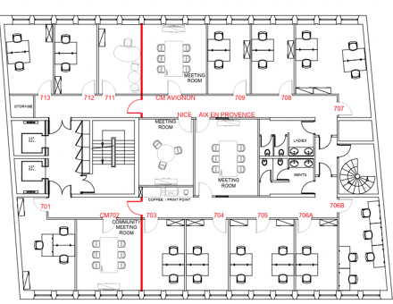 Bureaux du 37 Avenue Ledru-Rollin Paris