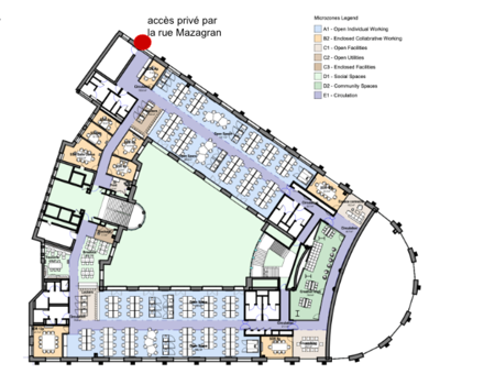 Bureaux du 18 Boulevard de Bonne Nouvelle Paris