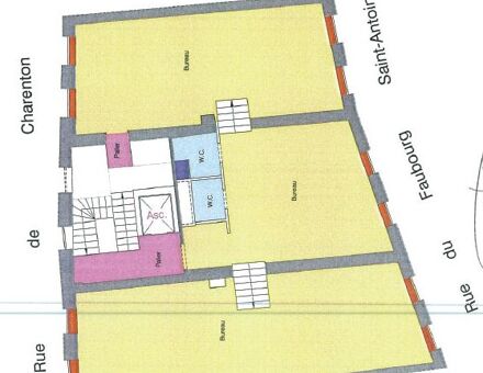 Bureaux du 13 Rue de Charenton Paris