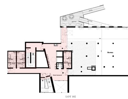 Bureaux du 1246 Avenue Raymond Dugrand Montpellier