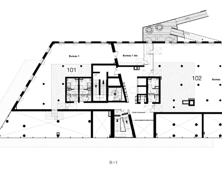 Bureaux du 1246 Avenue Raymond Dugrand Montpellier