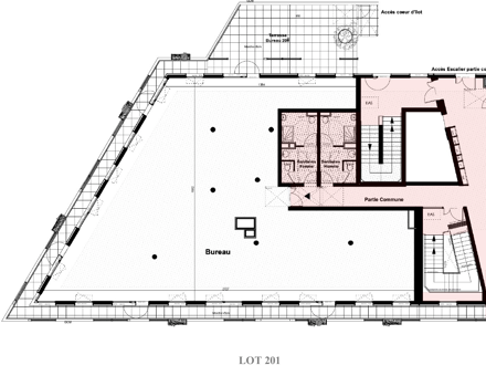 Bureaux du 1246 Avenue Raymond Dugrand Montpellier