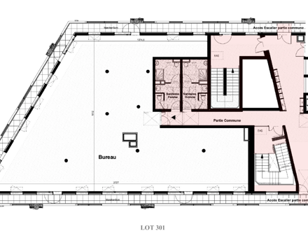 Bureaux du 1246 Avenue Raymond Dugrand Montpellier