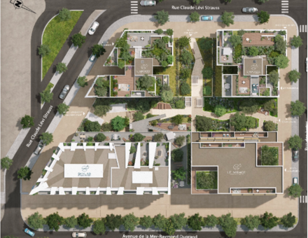 Bureaux du 1246 Avenue Raymond Dugrand Montpellier