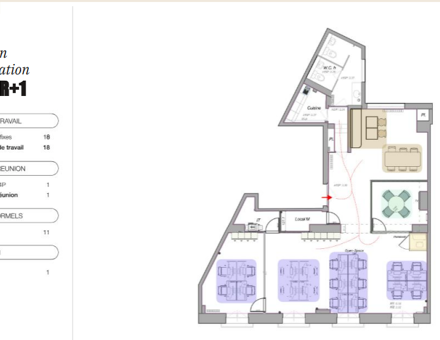 Bureaux du 10 Avenue Franklin D. Roosevelt Paris