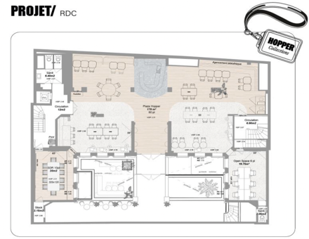 Bureaux du 63 Rue Sainte-Anne Paris