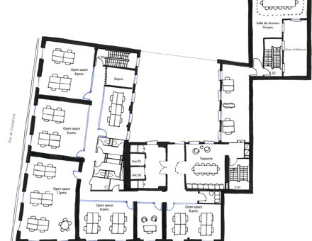 Bureaux du 232 Rue de Rivoli Paris