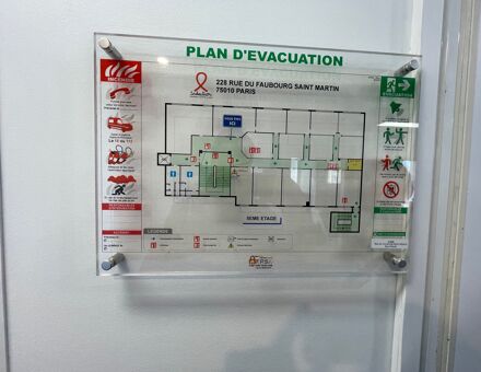 Bureaux du 228 Rue du Faubourg Saint-Martin Paris