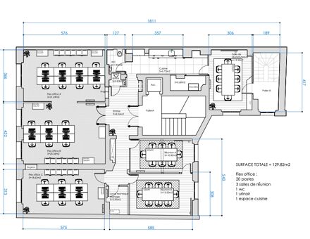 Bureaux du 9 Rue Bleue Paris