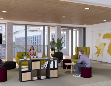 Bureaux du 54 Boulevard de Berlin Nantes