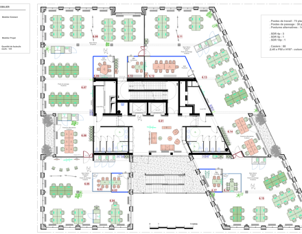 Bureaux du 54 Boulevard de Berlin Nantes