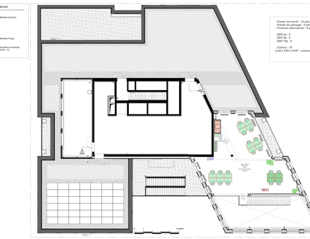 Bureaux du 54 Boulevard de Berlin Nantes