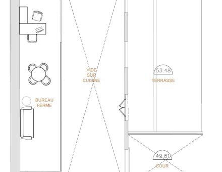 Bureaux du 108 Rue des Dames Paris