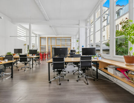 Bureaux du 88 Rue du Faubourg du Temple Paris