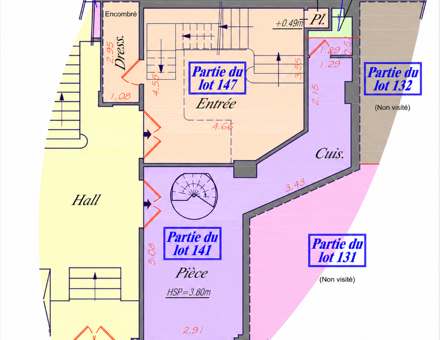 Bureaux du 42 Rue d'Enghien Paris