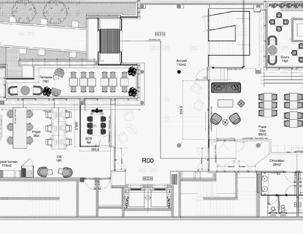 Bureaux du 148 Rue de Courcelles Paris
