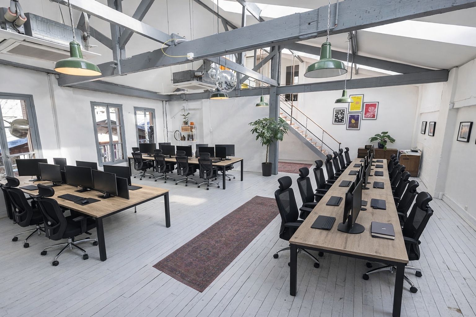 Image des bureaux au 1 Villa Riberolle, Paris 20  - Bureaux à louer