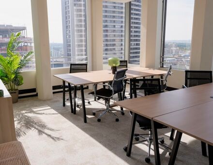 Bureaux du 100 Terrasse Boieldieu Puteaux