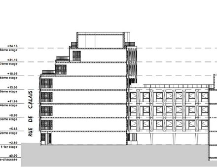 Bureaux du 15 Rue de Calais Paris