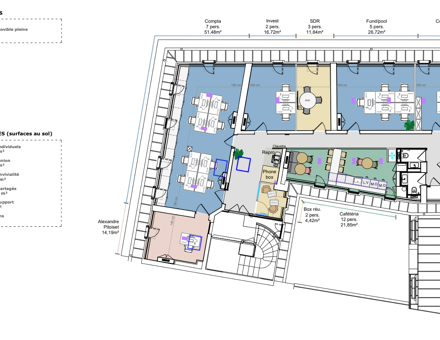 Bureaux du 90 Rue de Miromesnil Paris