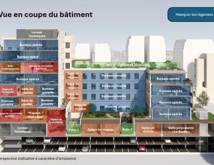 Bureaux du 65 Rue Ordener Paris