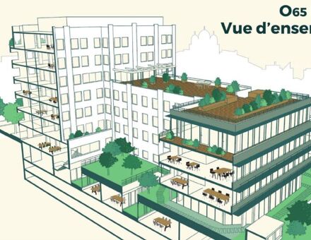 Bureaux du 65 Rue Ordener Paris