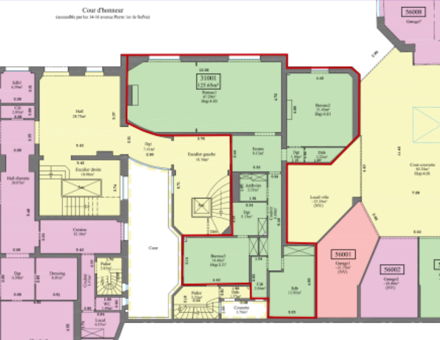 Bureaux du 16 Avenue Pierre Ier de Serbie Paris