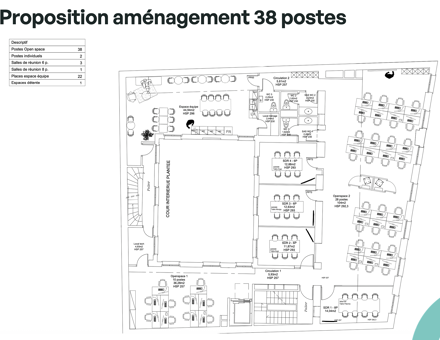 Bureaux du 51 Rue le Peletier Paris