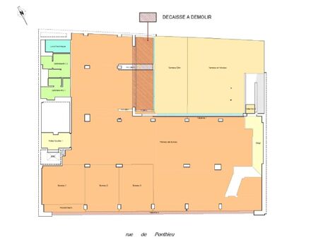 Bureaux du 47 Rue de Ponthieu Paris