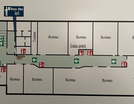 Bureaux du 595 Route de la seds Vitrolles