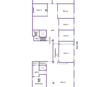 Bureaux du 16 Rue lulli Marseille